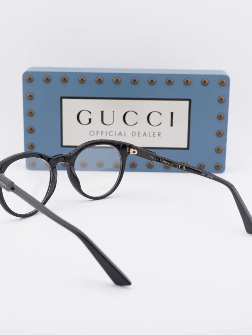 Gucci GG1822O 001 Square Eyeglasses - Black 50mm